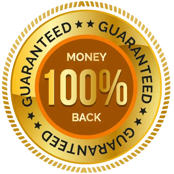 100 Percent Money-Back Guarantee